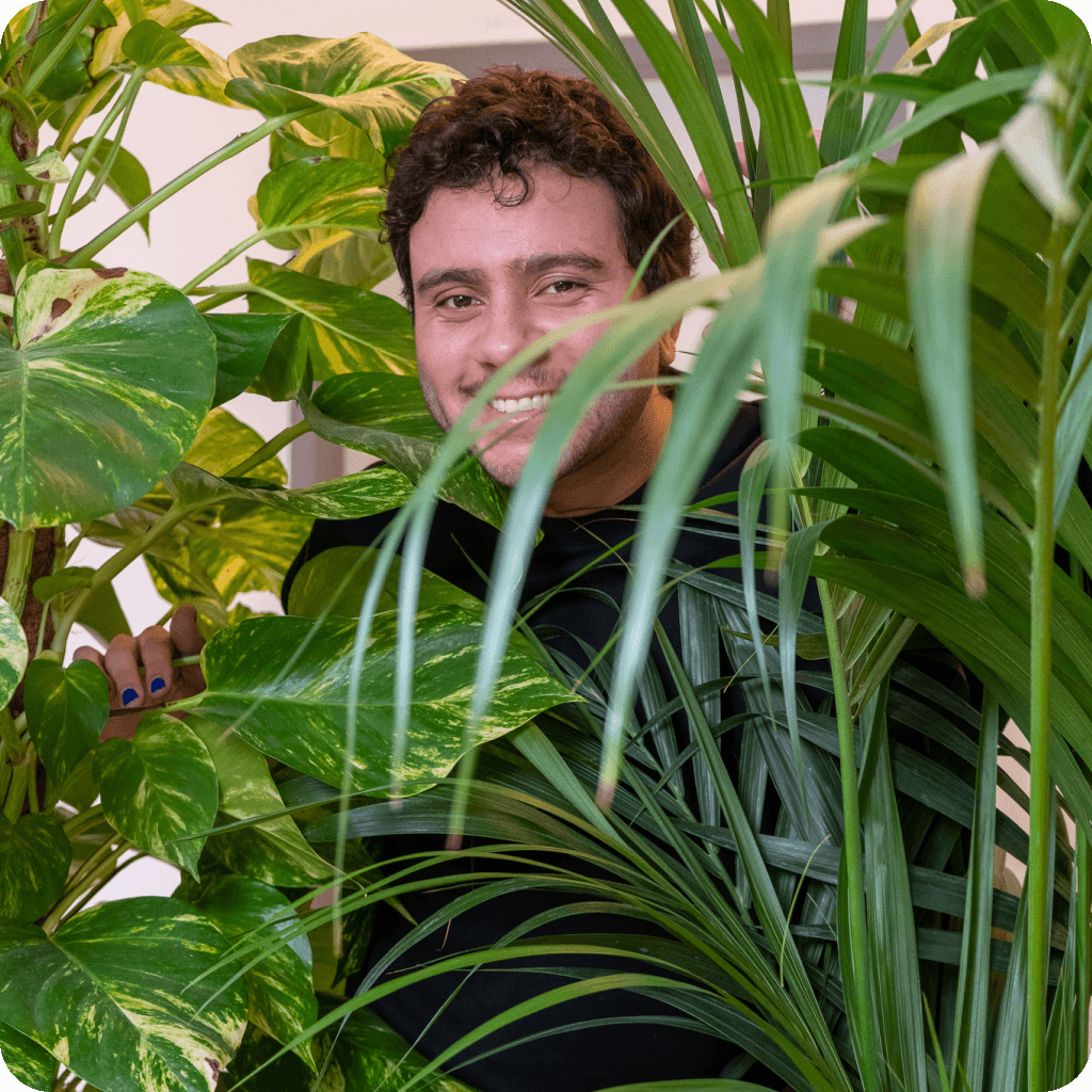 Raphael Freire at Pliant office