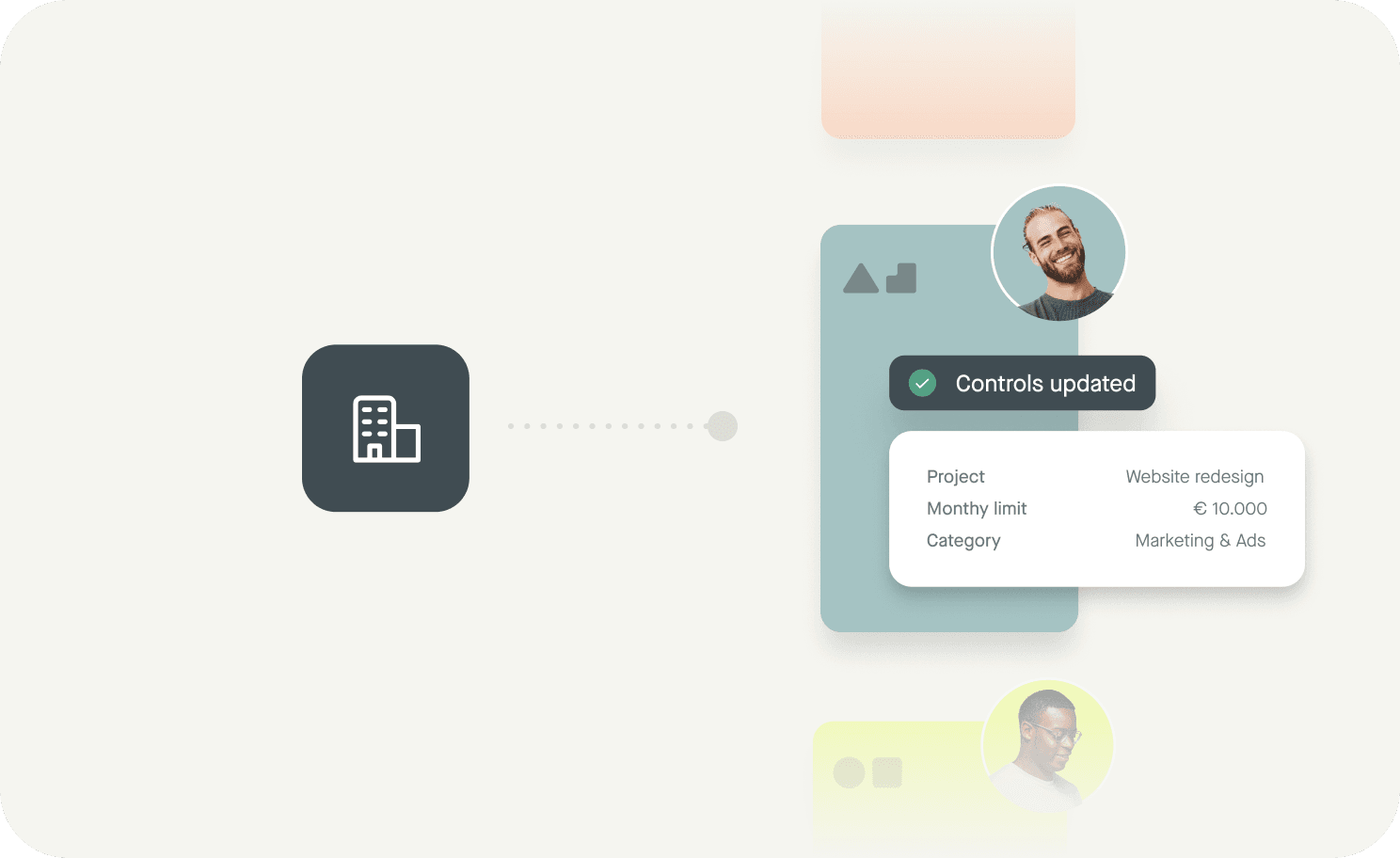 Manage Pliant credit cards from your own system