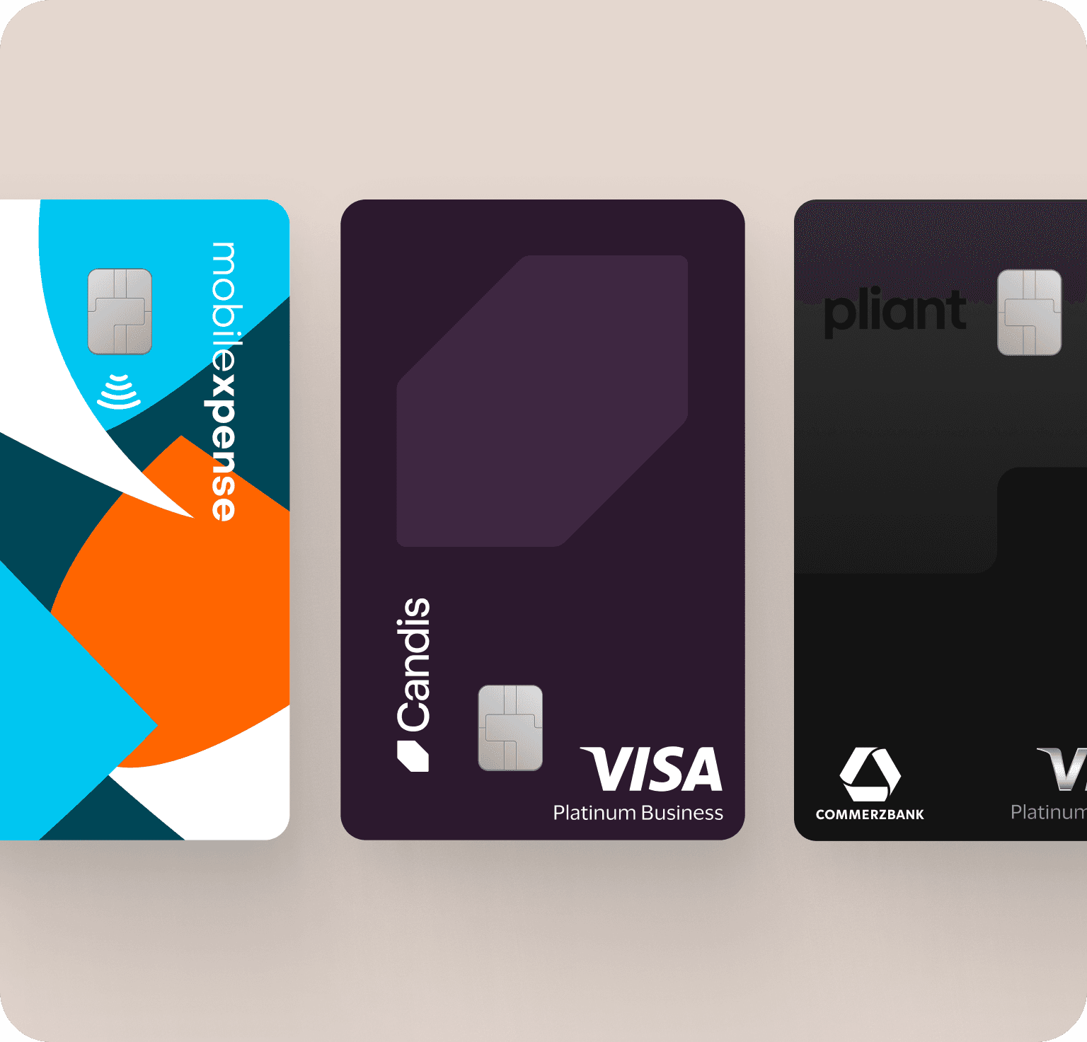 White label partners of Pliant: Commerzbank, Candis, Mobilexpense