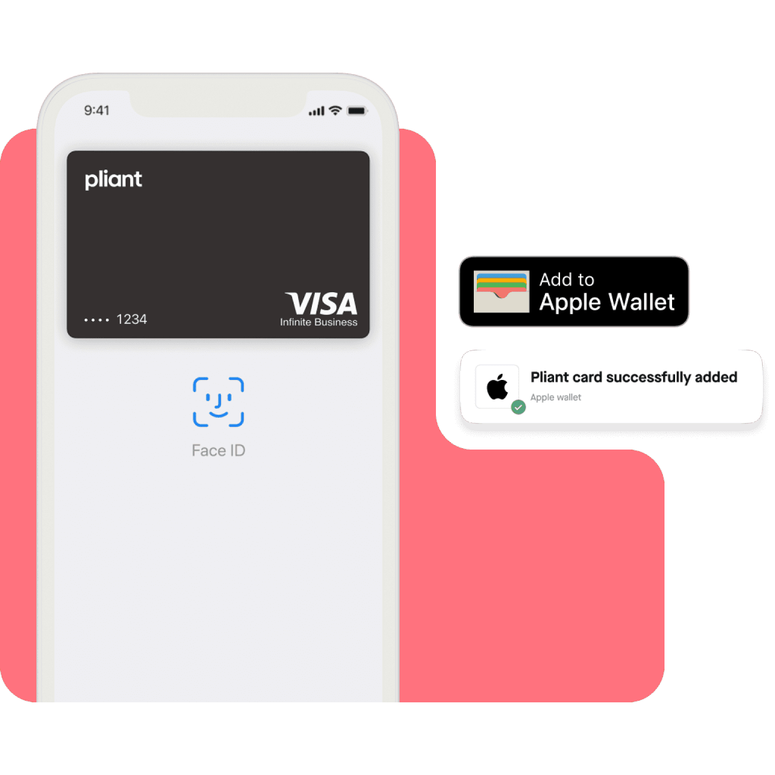 Use Pliant cards with Apple Pay on mobile devices