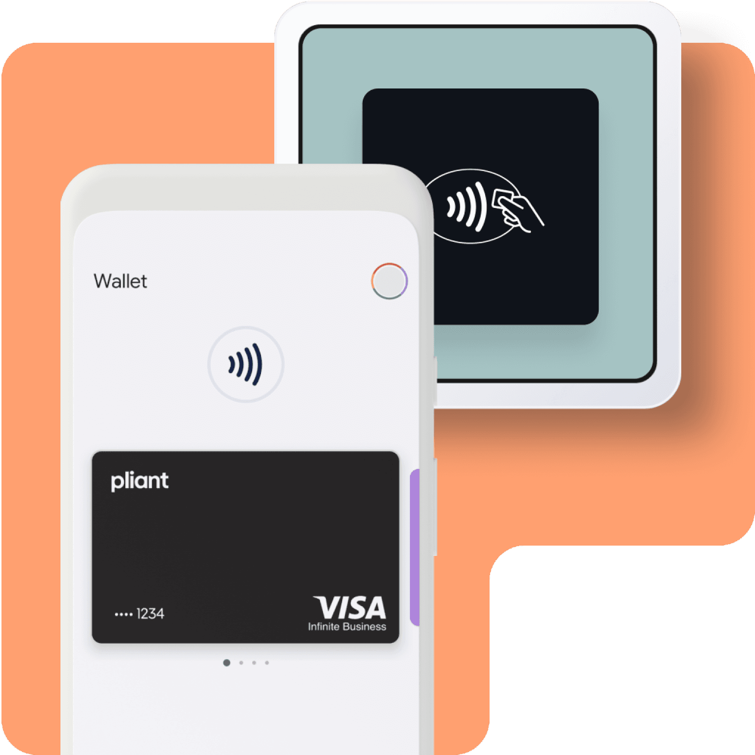 Make contactless mobile payments with Pliant credit cards