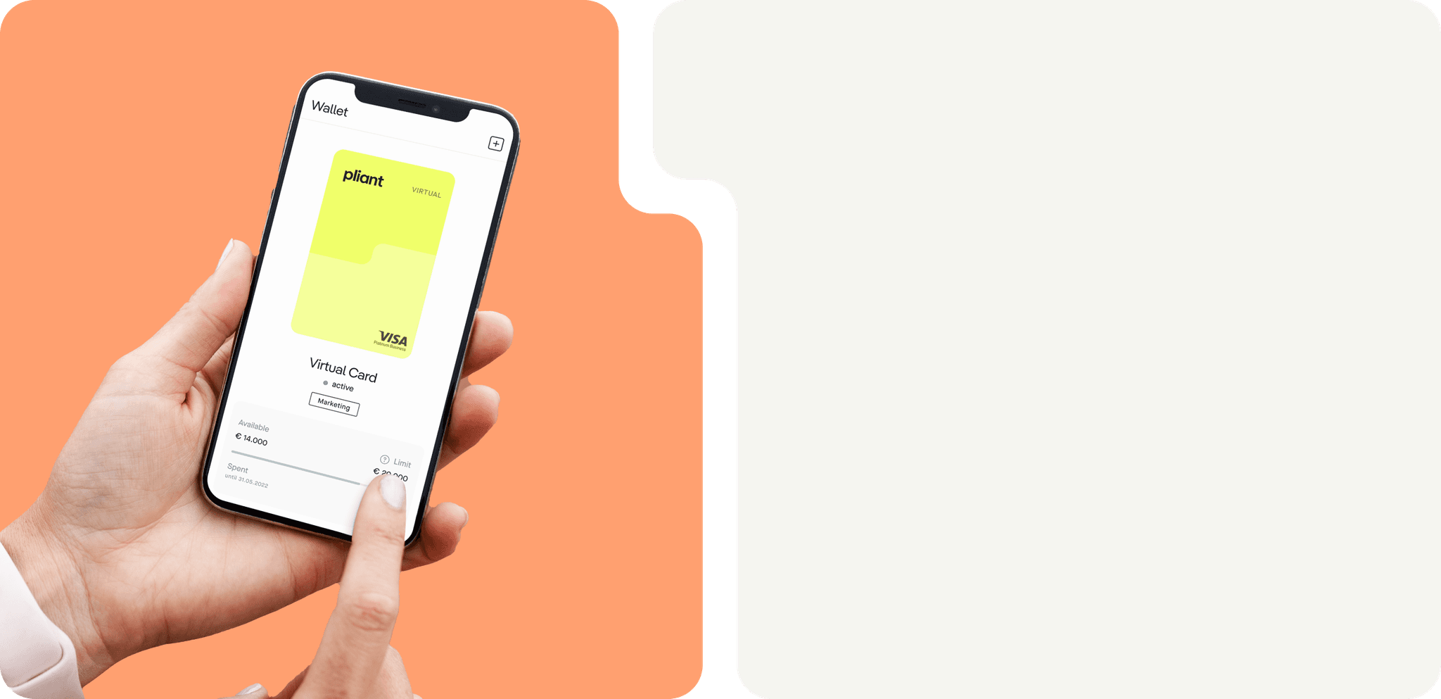 Pliant mobile app cover