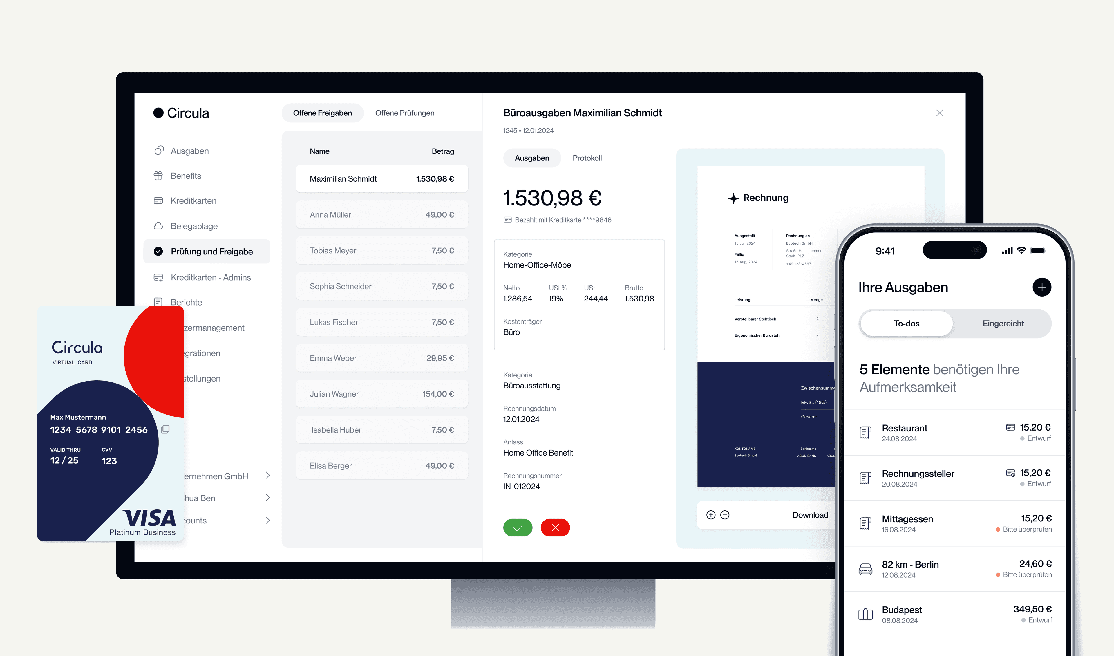 Circula Credit Card Solution