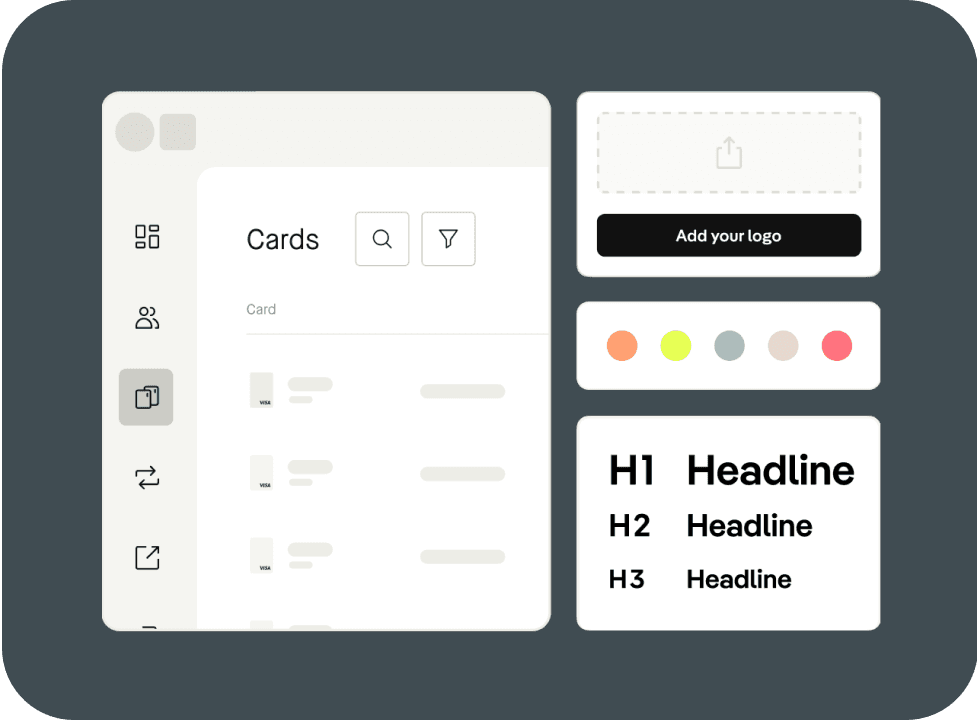 cards as a service readymade ui
