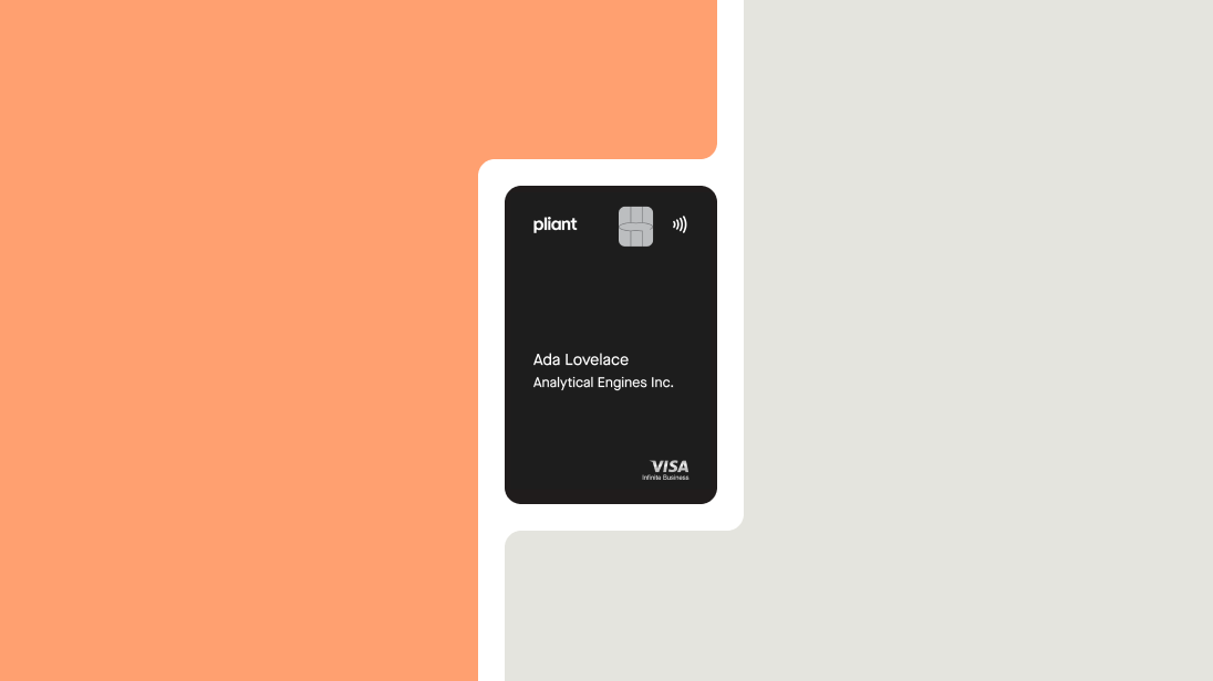 Pliant Visa Infinite Business-Kreditkarten (Schwarze Kreditkarte)