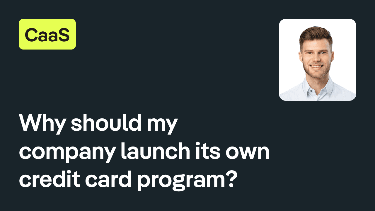 Why should my company launch its own card program?