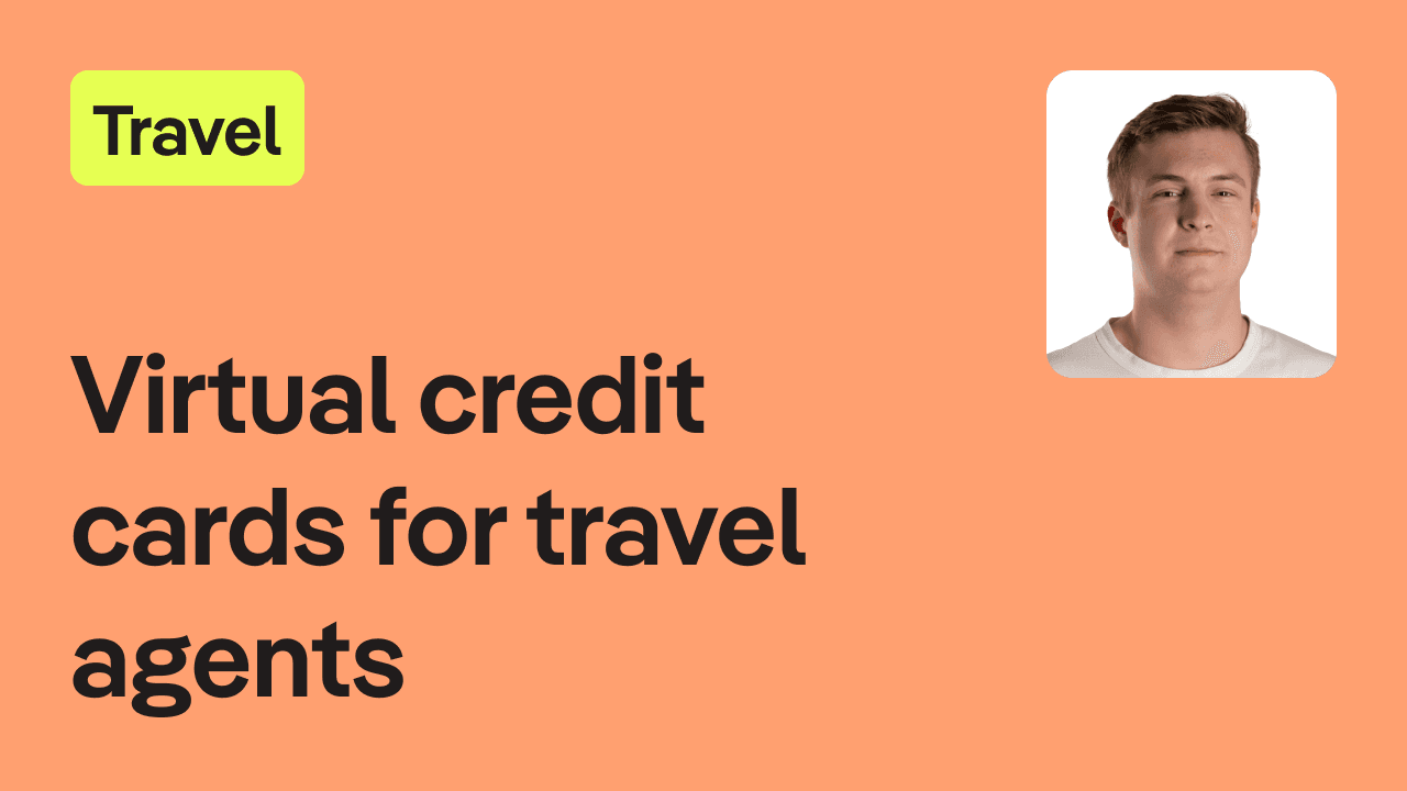 Virtual credit cards for travel agents?