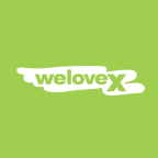 WeLoveX logo symbol