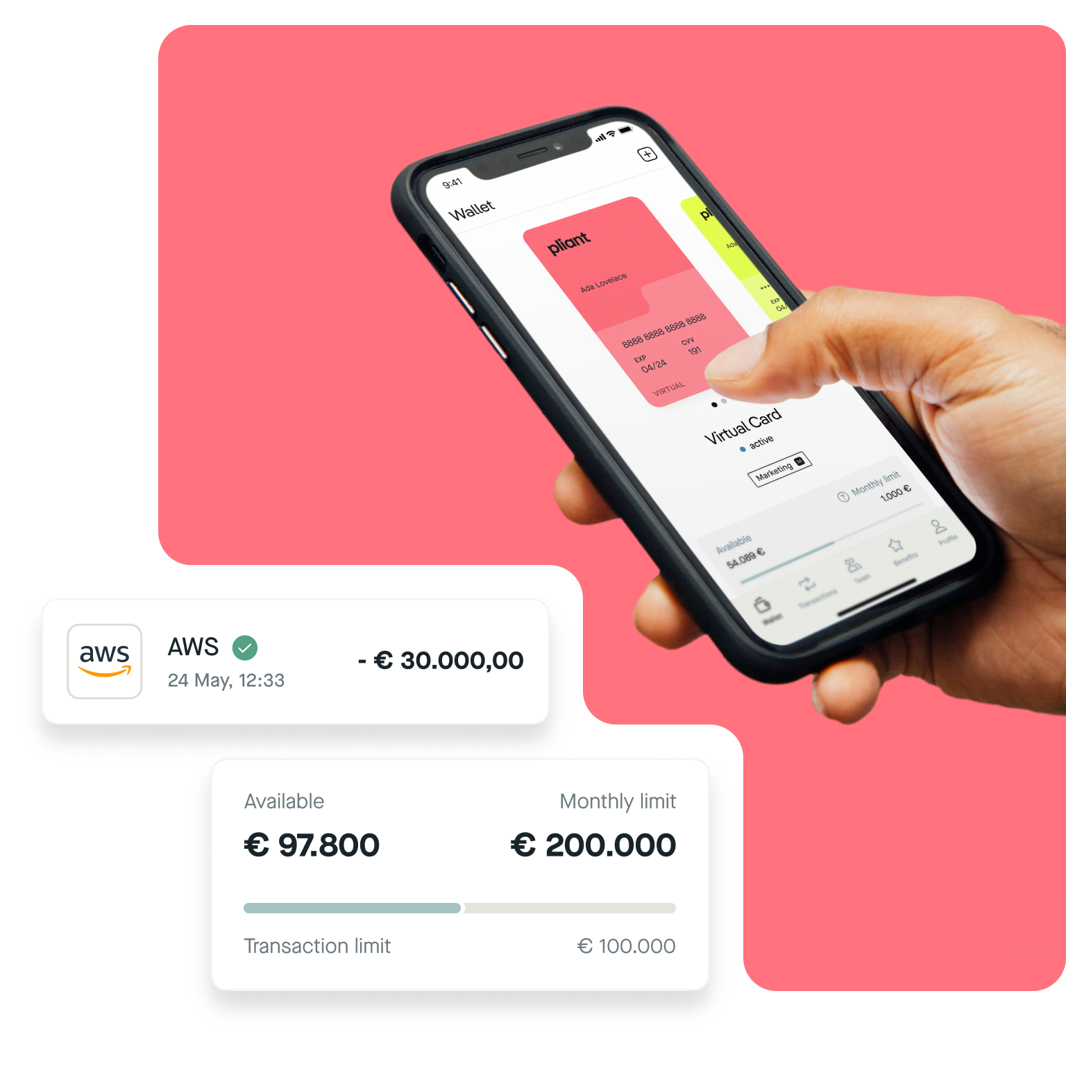 Pliant offers high volume credit card limits