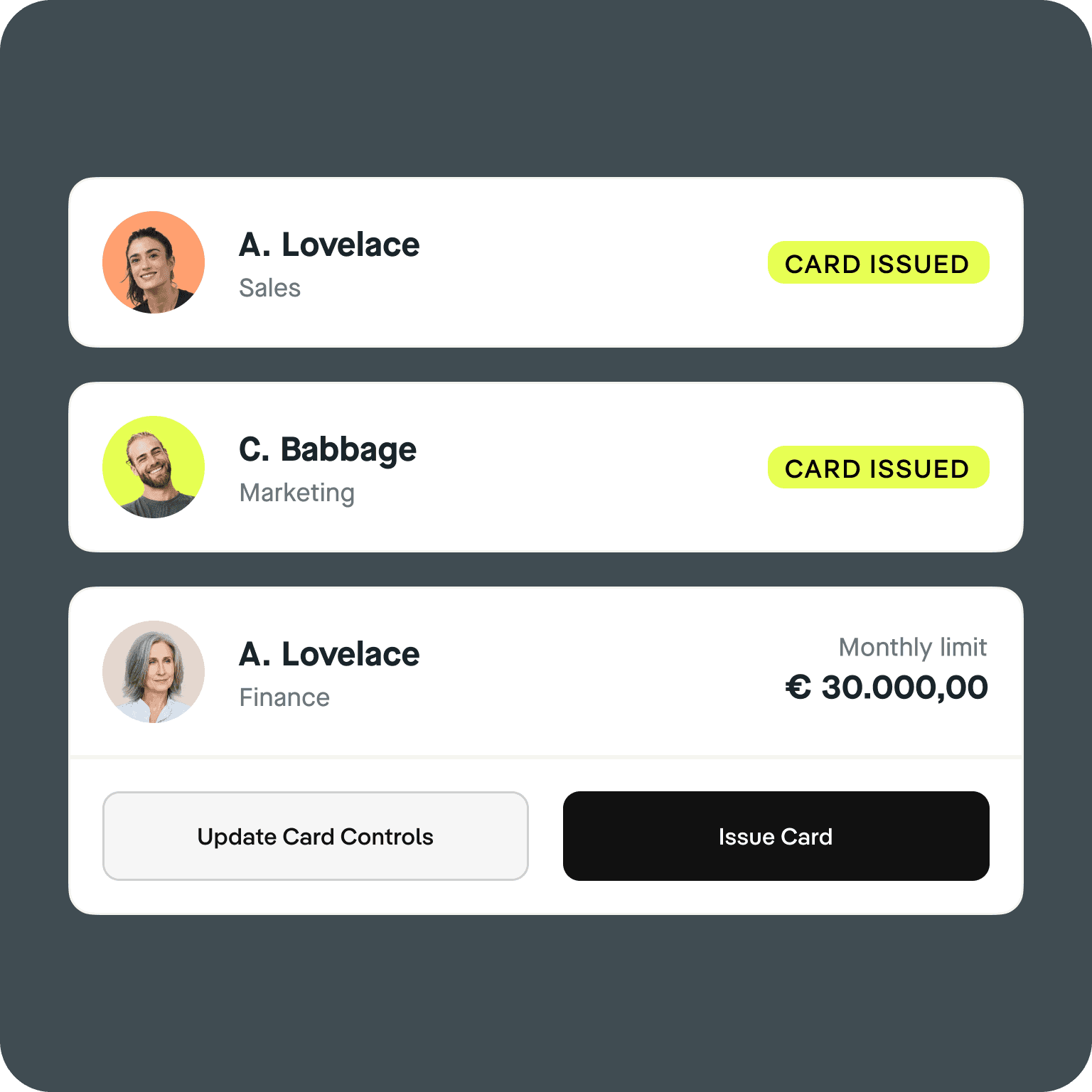 Card management & issuance with Pliant's CaaS