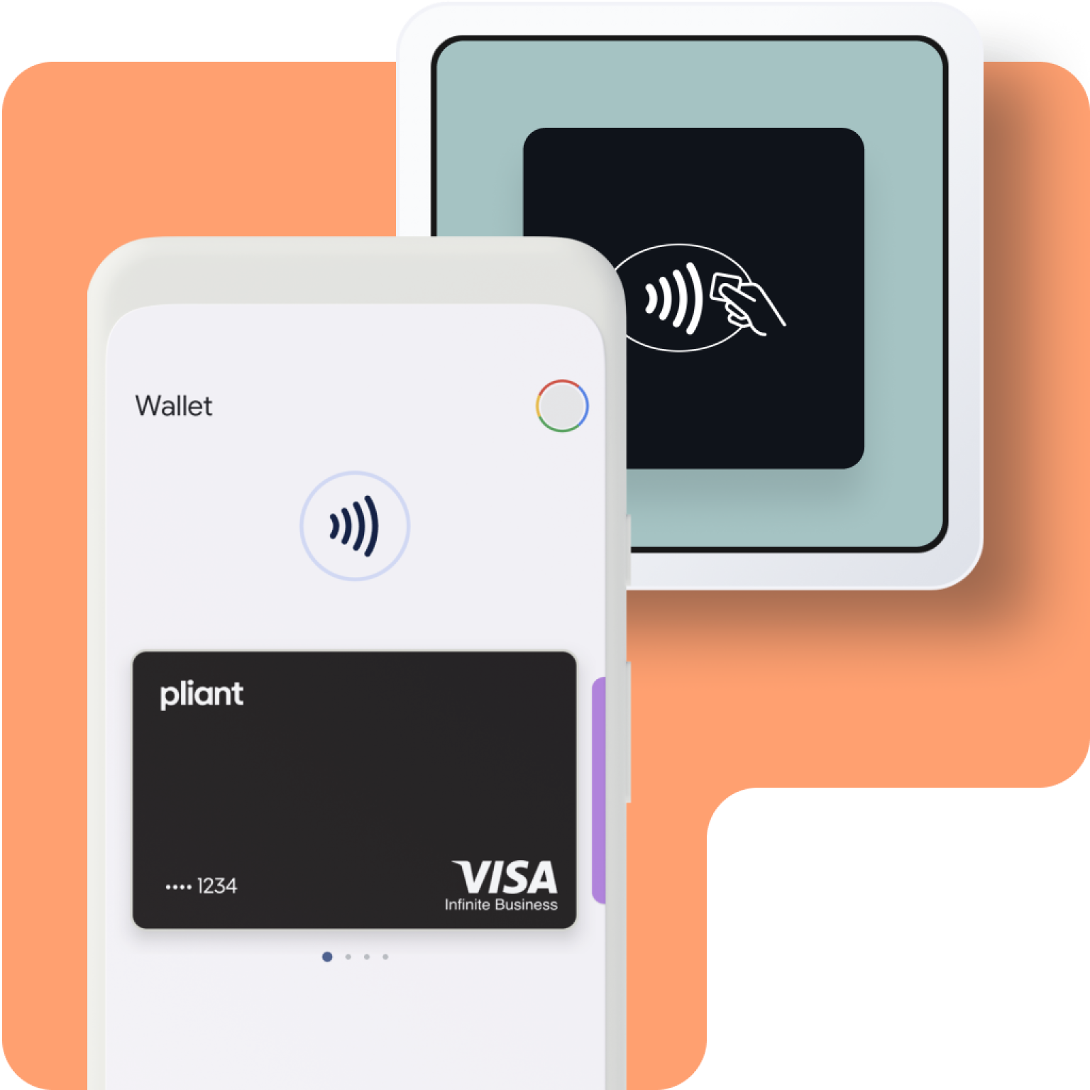 Make contactless mobile payments with Pliant credit cards