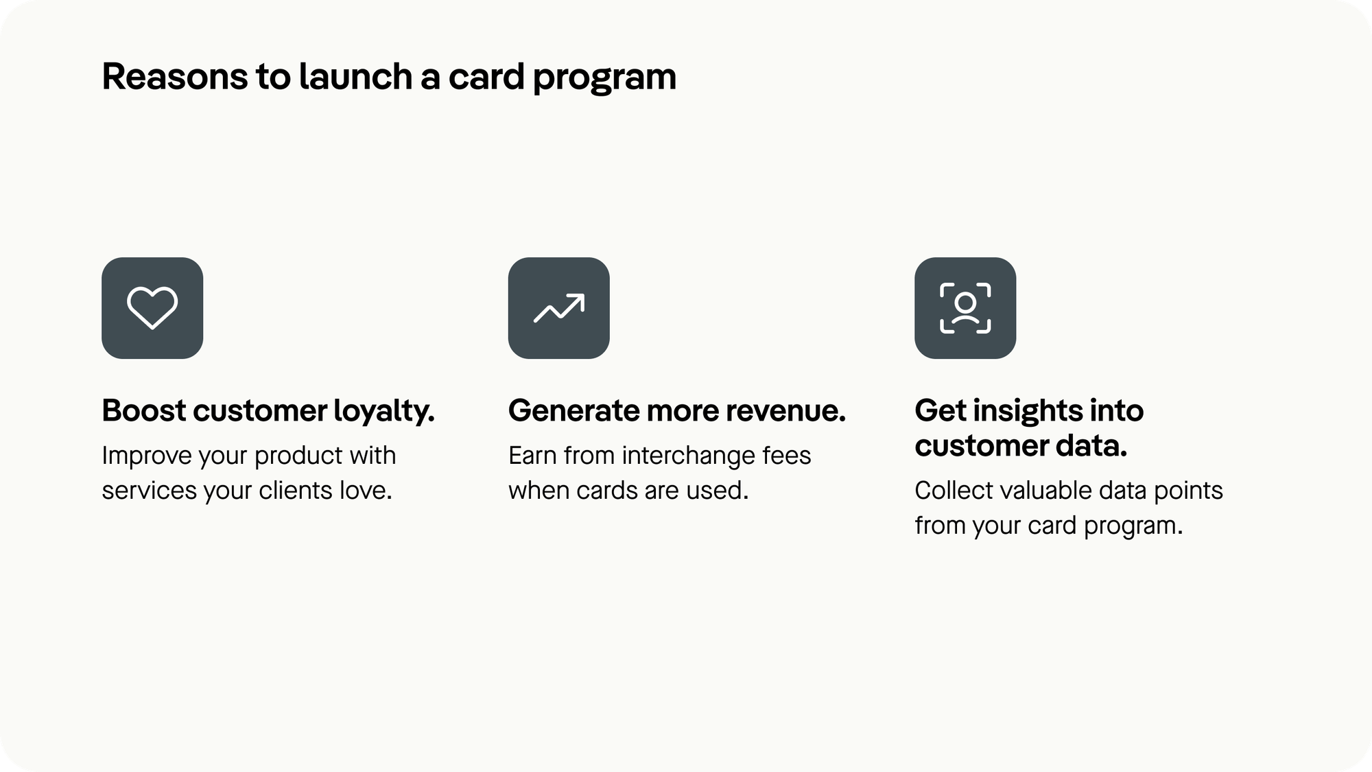 Reasons to launch a credit card program - Pliant