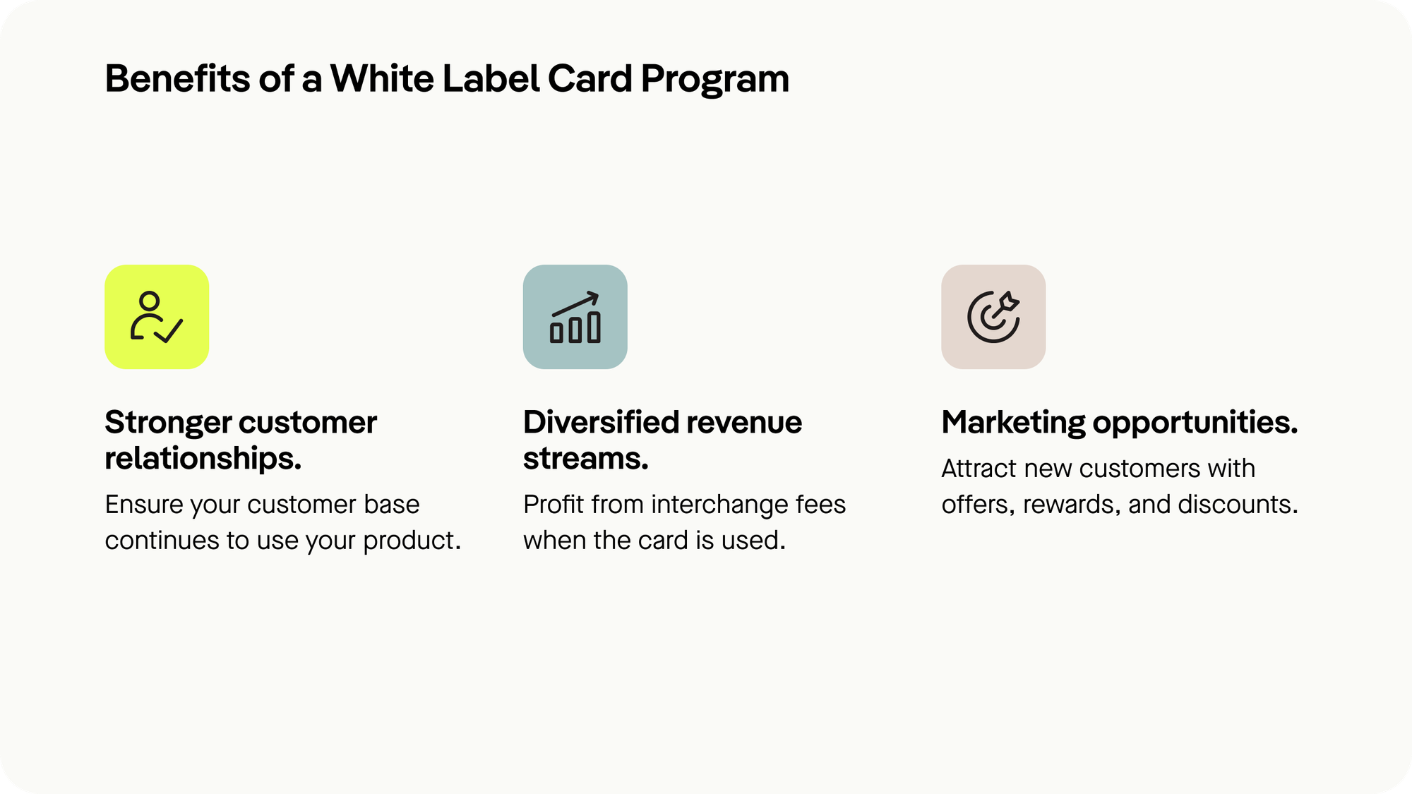 Benefits of a White Label Program