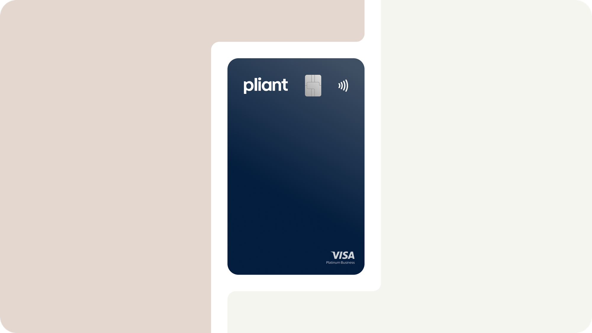 Pliant VISA Platinum Business Cards erleichtern Ihnen jeden Einkauf dank weltweiter Akzeptanz und hohen Limits.