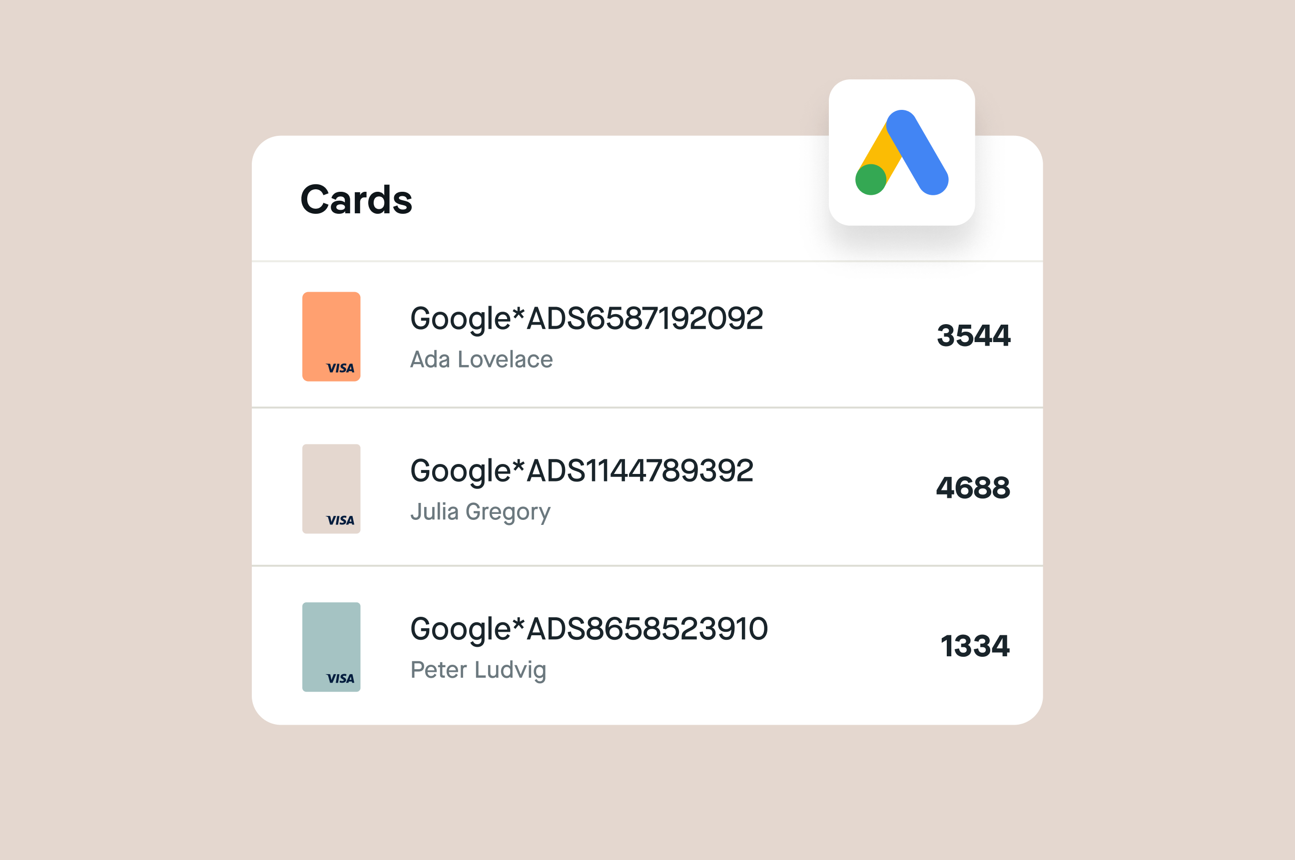 Google Ads billing with Pliant