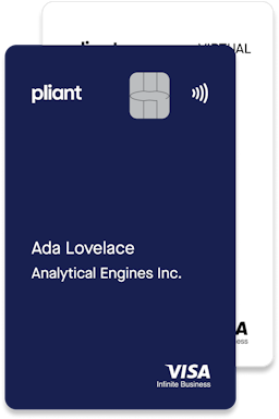 Pliant Blue and virtual credit cards