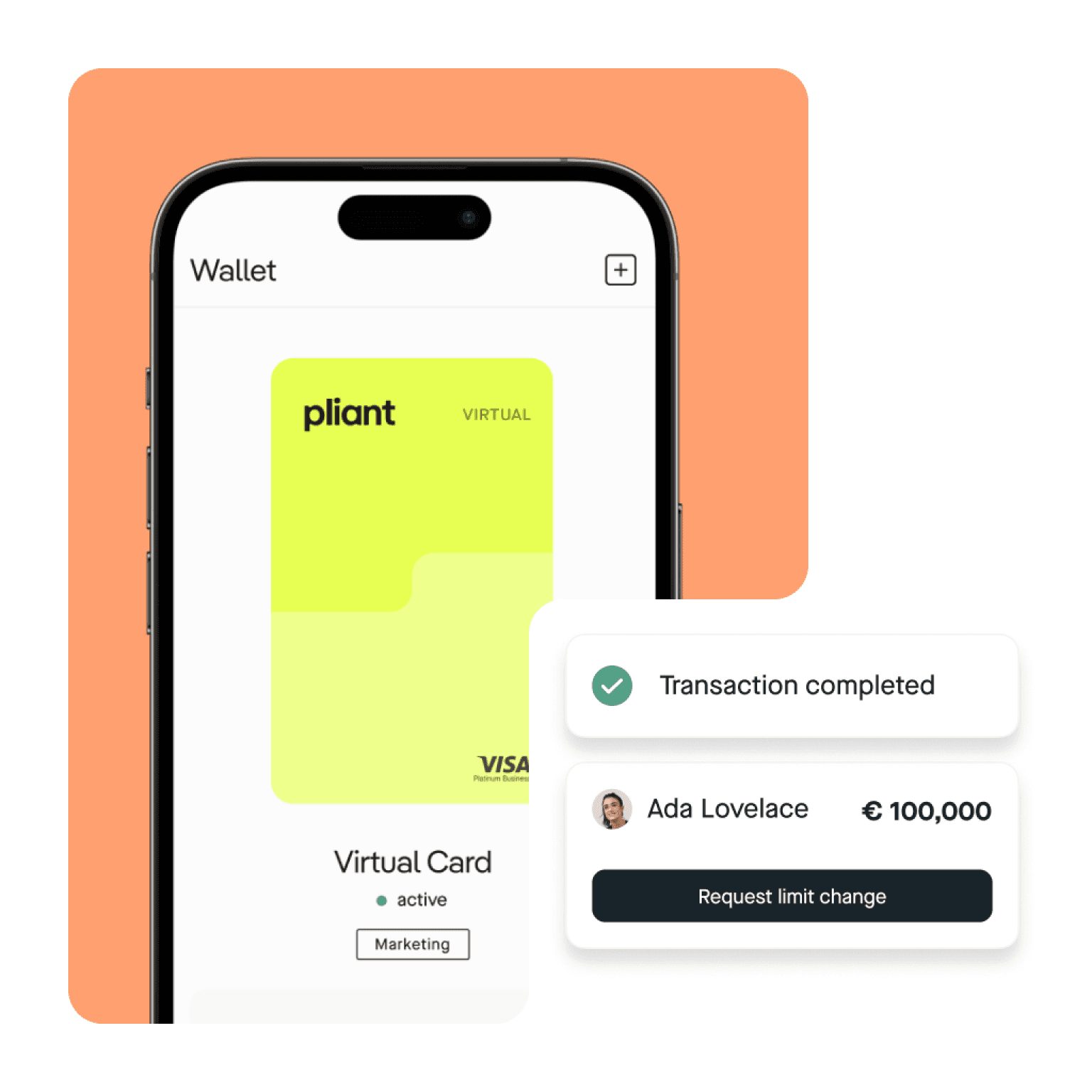 Pliant cardholder mobile app