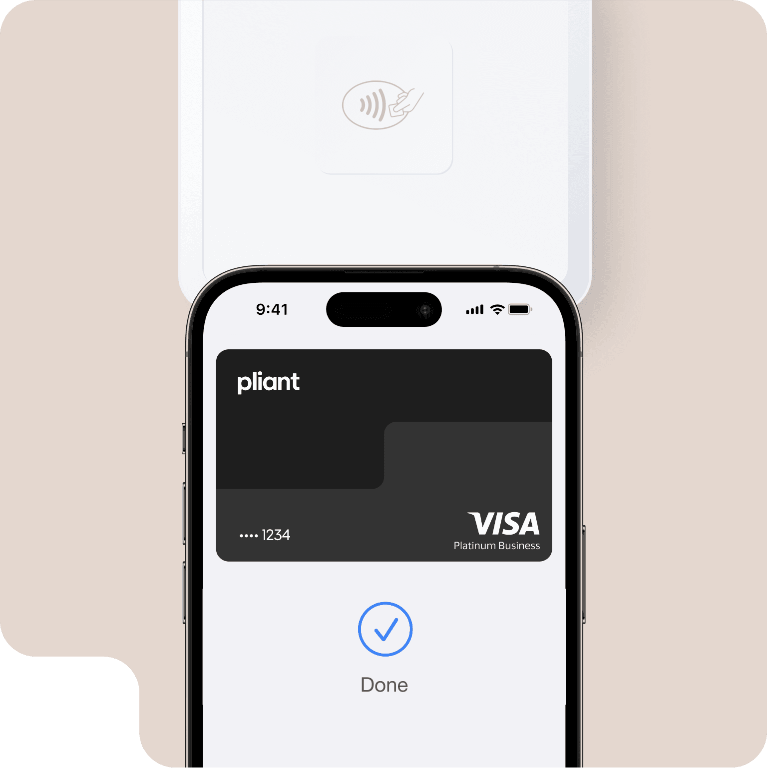 Pliant credit cards work on mobile