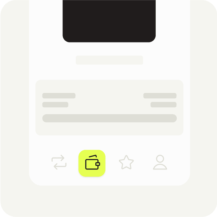 Credit cards in Pliant app wallet