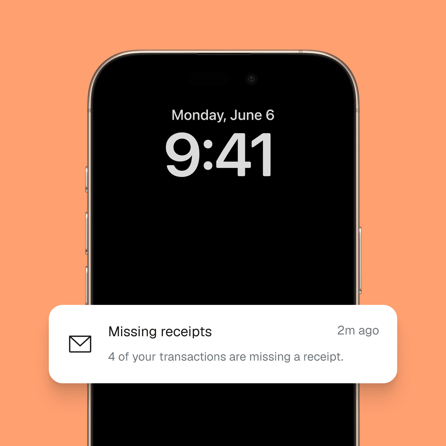 missing payment receipt notification mobile