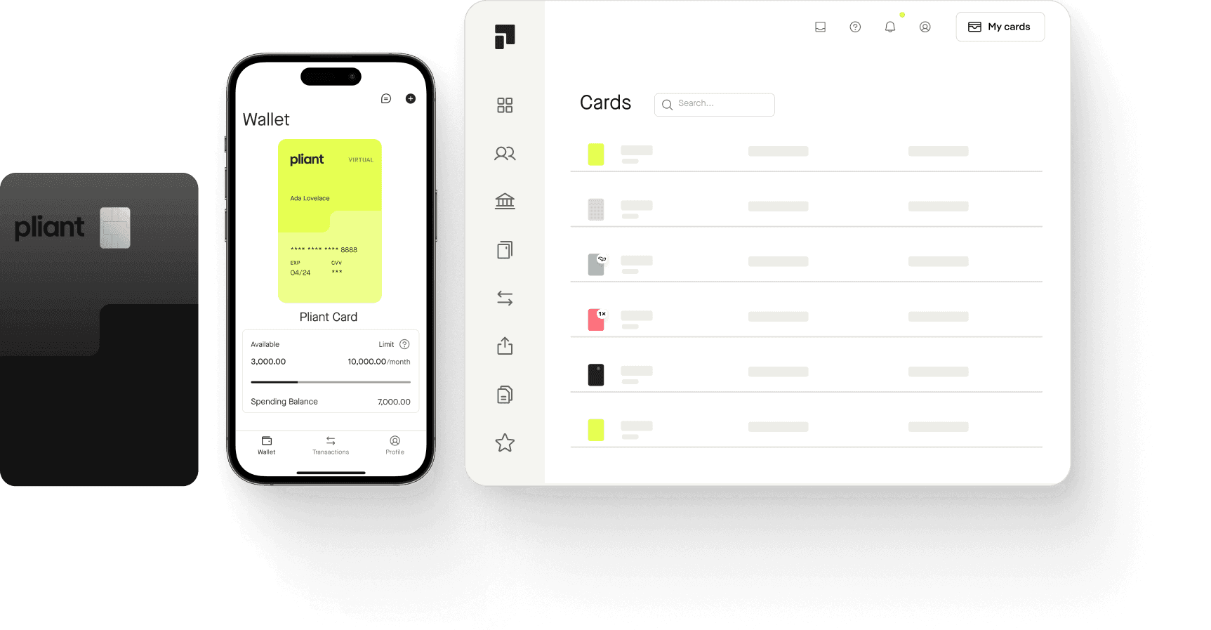 Pliant business credit cards & spend management software solutions