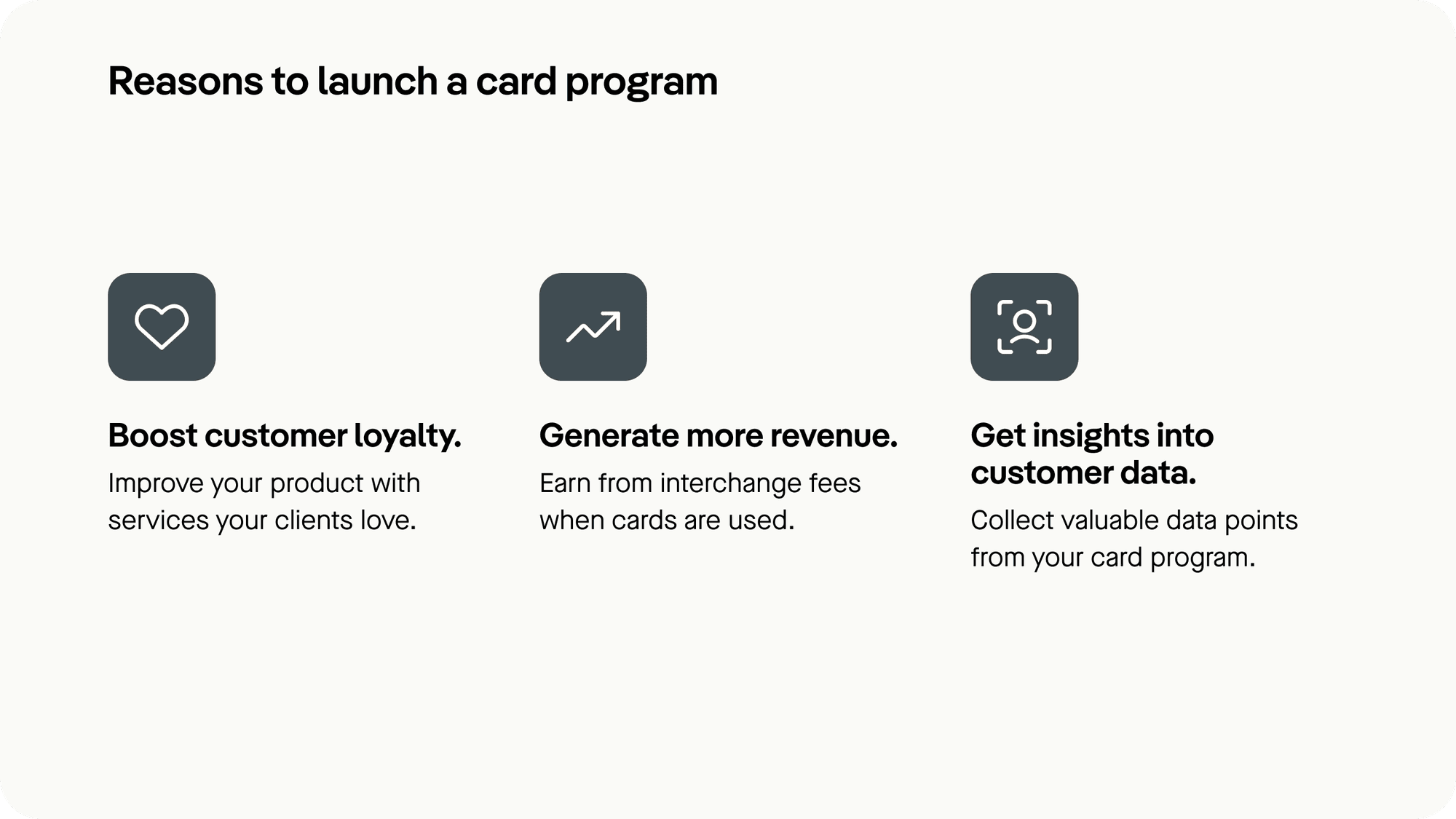 Reasons to launch a credit card program - Pliant