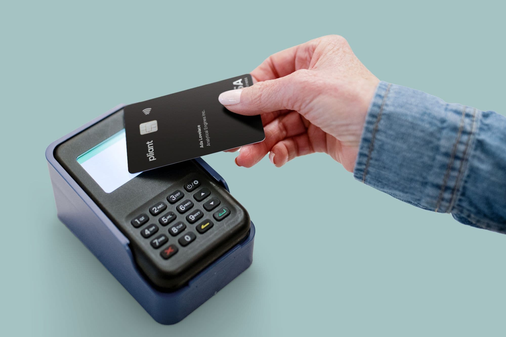 Pliantin musta yritysluottokortti