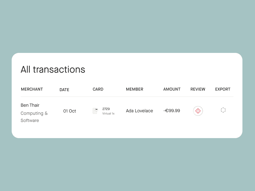 transaction record history agentic review
